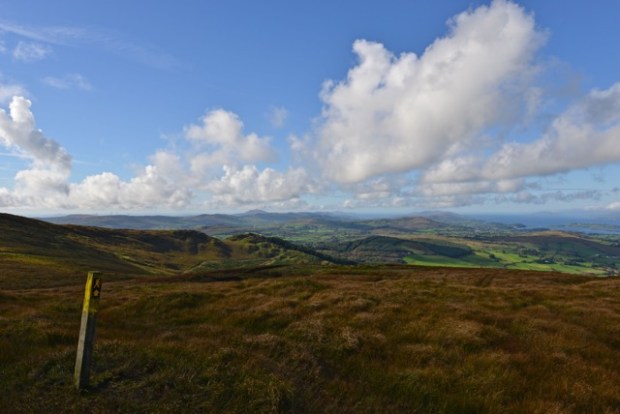 The peninsulars below St Finbarrs Way reaching out into the Atlantic